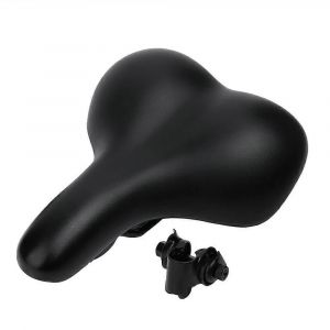 Selle De Velo Universelle Pour Homme, Style Vintage, Marron Et Blanc, Avec Housse, 27 X 15,5 Cm, Noire - Neuf