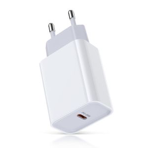 KALANKA-25W Chargeur USB C Rapide, PD 3.0 Adaptateur Type C Secteur Mural Prise pour Samsung Galaxy S25 S24 S23 FE S22 S21 A55 5G A54 A53 A35 A34 A25 A15 A14 A05s, iPhone 16 Plus Pro Max 15 14 13 12, - Neuf