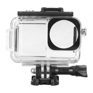 Boîtier étanche pour caméra d'action 40m / 131ft Coque de plongée de protection étanche avec support pour DJI Osmo Action 3 - Neuf