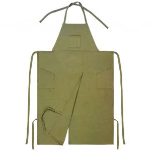 Tablier En Ceramique. Tablier Couvrant Entierement La Poitrine, Tablier En Toile Avec 3 Poches Et Ouverture Pour Les Jambes, Ideal Pour La Poterie, La Cuisine, Les Arts Plastiques Et Le Jardinage. - Neuf