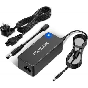 65W 45W Chargeur Ordinateur Portable pour Dell Inspiron 11 13 14 15 17 3000 5000 7000 Series Latitude E6440 E6430 3520 XPS 13 14 15 9333 19,5V 3,34A PC Adaptateur - Neuf