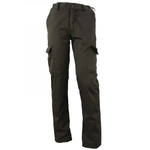 Pantalon Basic Polyester Coton Noir 36 &Agrave; 60 - Neuf