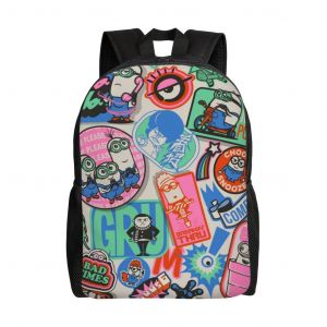 Sac à dos Minions pour adolescent, cartable en toile, unisexe, HXN1721 - Neuf