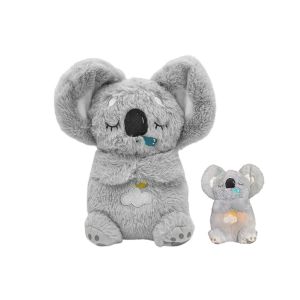 Peluche Kawaii pour enfants, compagnon de sommeil avec sons et lumi&egrave;res - Mod&egrave;les Koala et Mouton, 26 cm - Neuf