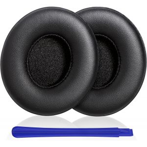 KAL-Coussinets De Remplacement Pour Casques Beats Solo 3 /Beats Solo 2, Noir - Neuf