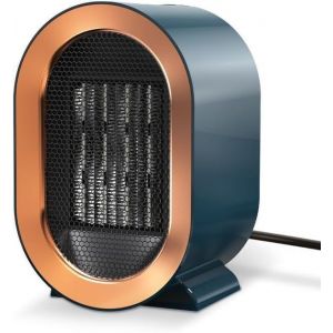 lbgwp60-Mini Radiateur Soufflant À Économie D'Énergie Chauffage Soufflant Électrique Radiateur Soufflant Chauffage D'Appoint 1500W Avec 2 Modes Pour Salon, Chambre, Salle De Bain [Sécurité Et Silenci - Neuf