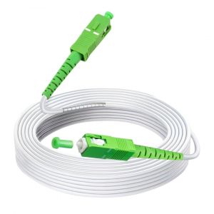 MEVRONISSHOP-C&acirc;ble Fibre Optique Orange SFR Bouygues - SC/APC vers SC/APC - Rallonge Jarretiere (30 m&egrave;tres) - Neuf