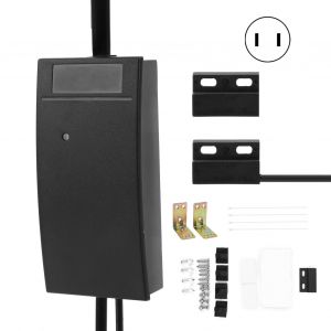 Controleur d'ouverture de porte de garage WIFI, telecommande, minuterie d'ouverture, compatible avec Amazon Alexa, Google Home, commande vocale, prise Tuya 100-240 V US - Neuf