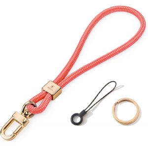 KAL-Porte-Cl&eacute; Lani&egrave;re De Poignet, Original Minimaliste Design Dragonne Cordon Pour Cl&eacute;s - Neuf