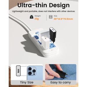 Chargeur Usb 5V / 1A 6Pack Mini Usb Mural Chargeur Secteur Usb Adaptateur De Prise Universel Compatible Avec Iphone Apple, Samsung, Nexus, Nokia, Huawei, Xiaomi, Htc, Sony, Lg&iquest;Tablettes, Mp3[Z1919] - Neuf