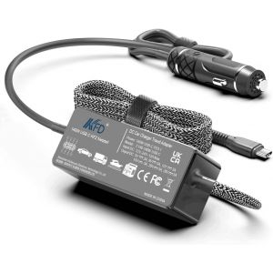 Pd 140w Usb C Chargeur De Voiture Pour Asus Tuf Gaming 5,Asus Rog,Surface Pro 9 8,Macbook Pro,Lenovo Msi Hp Dell 135w 130w 100w Dc12v-24v Auto Adaptateur - Neuf