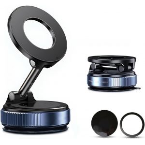 Support Telephone Voiture Support Telephone Voiture Magnetique Ventouse Telephones Portable &agrave; 360&deg; & Pliable pour iPhone 16 15 14 13 12 Pro Max Plus Convient pour Gym, Bain, Domicile, Bureau - Neuf