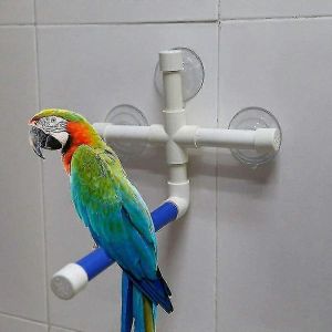 Perchoirs À Oiseaux,Perchoir Perroquet,Perchoir De Douche,Perchoir À Perroquets,Perchoirs À Oiseaux,Perruche Perroquet,Ventouse,Baignoire De Douche De Fenêtre Pliable - Neuf