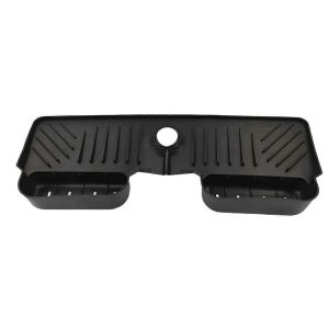 Tapis absorbant pour robinet de cuisine,protection anti-&eacute;claboussures en silicone noir - Neuf