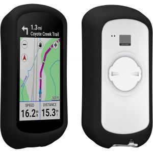 Housse Gps V&eacute;lo Compatible Avec Garmin Edge Explore 2-Protection Bumper Boitier Navigateur-&Eacute;tui En Silicone Noir - Neuf