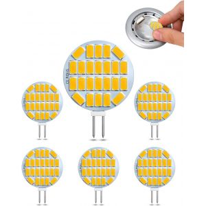 Kalanka-G4 Ampoule Led 3w, 40 Lm Blanc Chaud 3000k Ampoule G4, Ac/Dc 12-24v G4 Base &iquest;&iquest; Deux Broches, &iquest;&iquest;Quivalent 30w Halog&iquest;&iquest;Ne, Cri 90+, Non Dimmable, 6 Pcs - Neuf