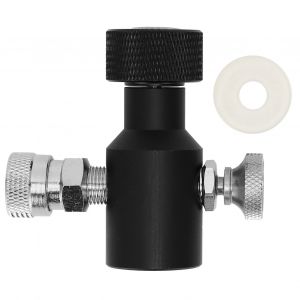 Hjlian Adaptateur De Recharge De Co2 Pour Machine A Soda, Valve De Decharge Asa Avec Deconnexion Rapide Femelle De 8 Mm - Neuf