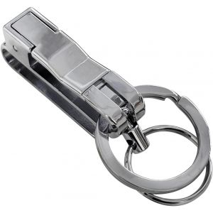 Kal-1 Morceau De Porte-Cl&eacute;s En M&eacute;tal Pour Hommes, Porte-Cl&eacute;s Cr&eacute;atif, Accessoires Cl&eacute;s, Pendentif Amovible. - Neuf