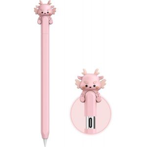 ERYI-Cute Cow Coque En Silicone Pour Apple Pencil - Ultra Fine - Housse De Protection Antidérapante (Dragon Rose, Usb-C) - Neuf