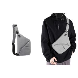 Sac bandouli&egrave;re antivol pour l'&eacute;paule gauche, id&eacute;al pour les voyages et le sport - Neuf