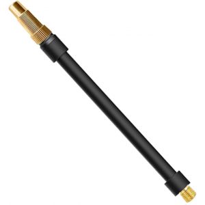 Adaptateur De Valve Schrader & Presta 2 En 1 Avec Tuyau D'extension,Compatibilité Universelle Pour Xiaomi Et Autres Pompes À Air,Idéal Pour Pneus De Voiture,Vélo Et Moto-Rapide Et Efficace (16cm) - Neuf