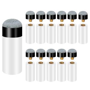 Cues De Billard Pointes Avec Queue De Billard Bâton Embouts Visser Billard Queue De Billard Bâton Pointes 12mm Pool Stic - Neuf
