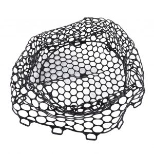 Filet De Rechange Pour PêChe à La Mouche, Approfondi, En Caoutchouc, PièCes De Sac D'atterrissage, Noir, Profondeur 32cm - Neuf