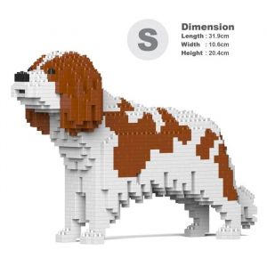 Blocs de construction - JEKCA - Chien Cavalier King Charles Spaniel - 1310 pi&egrave;ces - 14 ans et plus - Marron - Neuf