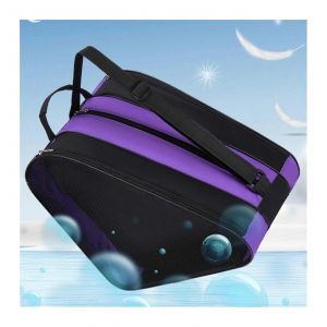 Sac a skis pour patins a roulettes, patins a glace, chaussures, skis, raquettes a neige, sac a plusieurs compartiments, sac a bandouliere pour patinage sur glace - Neuf