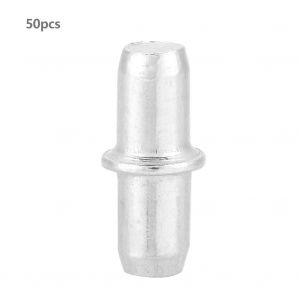 Support d'etagere en metal pour armoire, armoire, penderie, ton argent (#06) - Neuf