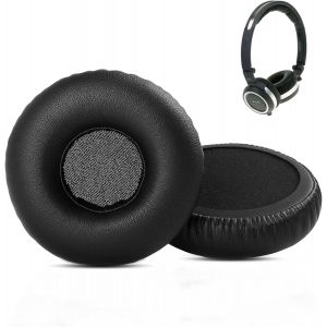 KAL-Coussinets De Remplacement De Qualité Supérieure Compatibles Avec Les Écouteurs Du Casque Akg K420 K430 K450 K451 Q460 Y45 Coussinets En Cuir Protéiné Plus Souple/Mousse Mémoire - Neuf