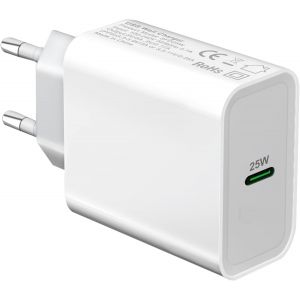 Chenquansarl-25w Chargeur Pr Usb C Pour Samsung Galaxy S23 S24 Plus Ultra/S22 Fe S25 S21 S20,A54 5g/A53 A55 A56 5g/A26 A36 A35 A05s A16 A25 A14 A23 A33 A15 A52 A52s A13 Rapide Adaptateur Type C Secte - Neuf