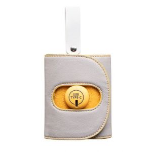 1 Chauffe-Biberon Portable Usb, Thermostat De Voyage, Couvercle De Rangement Pour Les Soins De Bébé (Sans Biberon, Gris) - Neuf