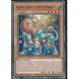 Carte Yu-Gi-Oh - Alpha Leonis La B&ecirc;te F&eacute;erique - Alin-Fr006 - Neuf