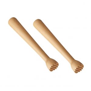 1 Ensemble Presse-Agrumes En H&ecirc;tre, Agitateur &Agrave; Menthe Poivr&eacute;e, Pilon &Agrave; Mojito, Pilon &Agrave; Cocktails, Pilon Pratique Pour Cocktails - Neuf