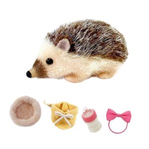 Jouet Hérisson Reborn En Silicone Souple Et Réaliste De 5 Pouces, Mini Hérisson Mignon, Poupée Animal Pour Enfants, Cadeau D'anniversaire, Jeu De Rôle - Neuf
