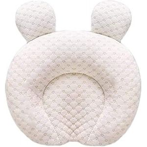 Coussin De Soutien Pour La Tête De Bébé, Coussin De Chambre Pour Nouveau-Né, Coussin De Couchage Pour Nourrisson, Coussin De Cou En Mousse À Mémoire De Forme 3d Pour Siège Auto Et Poussette - Neuf