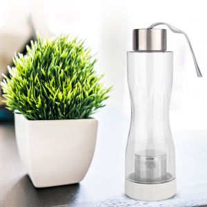Hjlian Bouteille D'eau Portable De 700 Ml Pour Sports De Plein Air Avec Passoire A The En Acier Inoxydable - Neuf