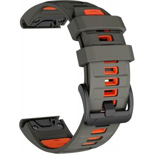 22Mm Quickfit Watch Band Pour Fenix 8 47Mm/Fenix 7 Pro/Fenix 7/Fenix 6 Pro/Fenix 6/Fenix 5 Plus/Fenix 5/Epix Pro 47Mm/Fenix E, 22Mm Silicone Quickfit Band Pour Forerunner 965/955/945/935 - Neuf