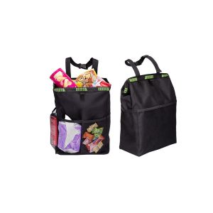 Sac poubelle de voiture avec poches de rangement, grande capacit&eacute;, &eacute;tanche, sangle r&eacute;glable, pour si&egrave;ge arri&egrave;re et voyages - Neuf