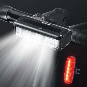 Subzonal-Lumiere Velo Avant Et Arriere, Ensemble &Eacute;clairage V&eacute;lo Led Puissant 5 Modes Lampe V&eacute;lo Rechargeable Usb &Eacute;tanche Ipx5 Lumi&egrave;re Avant Arri&egrave;re Pour V&eacute;lo Vtt Vtc Cycliste - Neuf