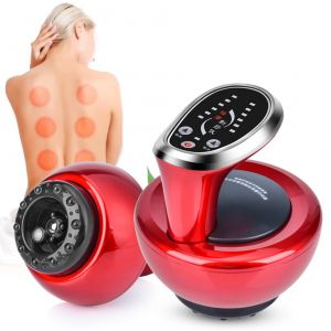 Appareil De Massage Electrique A Ventouses Guasha, Appareil De Massage Amincissant A Aspiration Et Grattage, Appareil De Physiotherapie A Pression Negative Pour Meridiens - Neuf