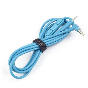 1 Pcs Bleu de Remplacement du Câble Audio pour Bose Quietcomfort Qc25 Qc35 Oe2 Oe2i Ae2 - Neuf