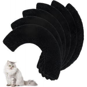 Cmws-6 Pi&egrave;ce Filtres &Agrave; Charbon Pour Litter Robot 4, Actif Filtres Remplacement, Pour Chat Compatibles Avec Litter Robot 4 Para Absorber Olores Y Controlar La Humedad, Filtre Charbon Litiere Chat, 26 - Neuf