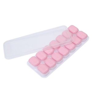 Bac À Glaçons 4 Pièces En Silicone Facile À Détacher Et 14 Bacs À Glaçons Flexible Avec R Anti-Éclaboussures - Neuf