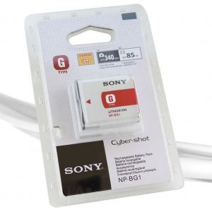 Sony NP-BG1 - Pile pour appareil photo - Li-Ion - 960 mAh - pour Cyber-shot DSC-H20, HX10, HX20, HX30, W130, W210 - Neuf
