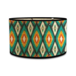 abat-jour imprim&eacute; abat-jour ovale 30x30x20CM abat-jour vintage pour lustres et lampadaires c - Neuf