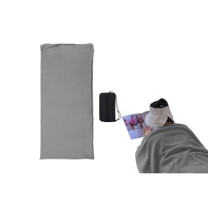 Sac De Couchage En Polaire Pour Les Voyages Et Le Camping, Compact Et L&eacute;ger Avec Sac De Transport - Neuf