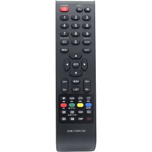 GCBLTV20A-C35 Télécommande de rechange pour Saba Brandt United OK. TV B3225HD OLE20670H-SB ODL32470-B ODL24470-B ODL40570B-SAT ODL28470-B OLE20670H-SB-BD4 ODL3257000 OLE19 570B ODL. 32670332H-DB ODL - Neuf