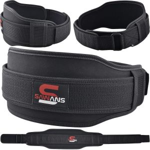 Ceinture D'haltérophilie En Néoprène Double Résistance 14 Cm - Pour Homme Et Femme - Soutien D'haltérophilie - Squats - Équipement De Levage De Terre[Ela710110] - Neuf